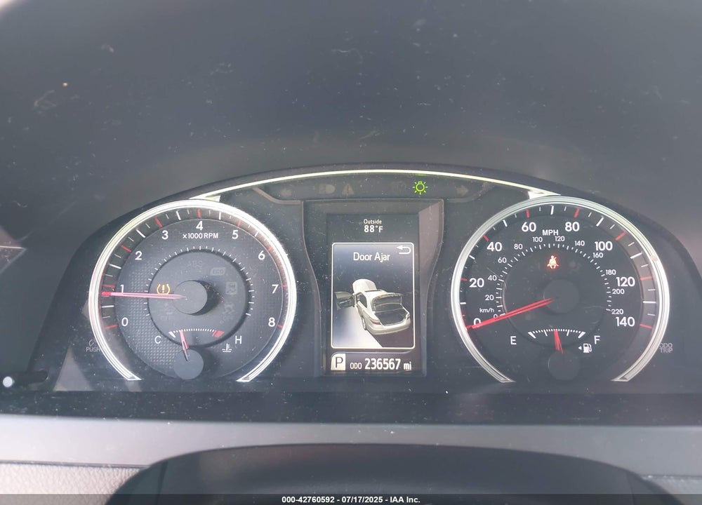 2017 TOYOTA CAMRY XSE VIN: 4T1BF1FK0HU655796