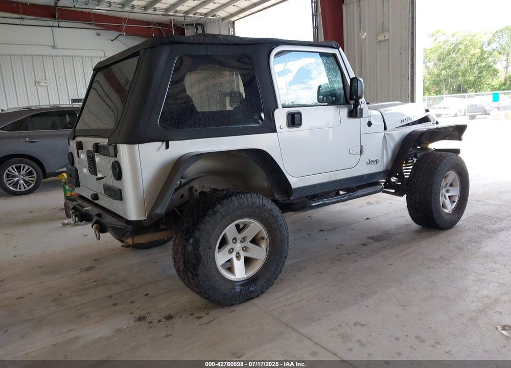 2005 JEEP WRANGLER RUBICON VIN: 1J4FA69S05P339624