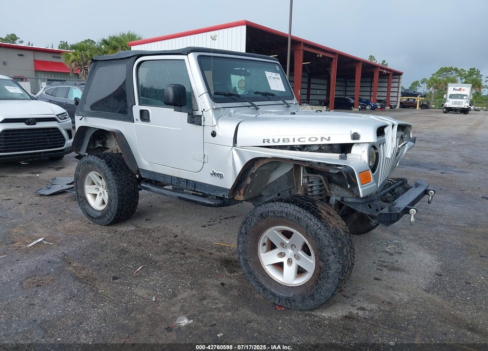 2005 JEEP WRANGLER RUBICON VIN: 1J4FA69S05P339624