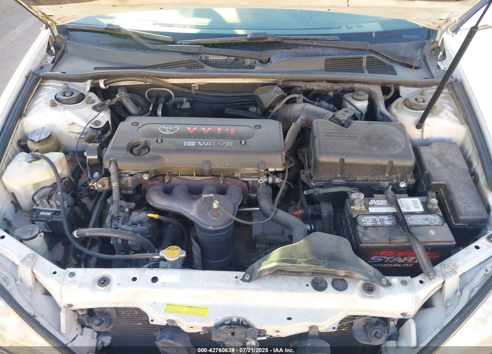 2005 TOYOTA CAMRY LE VIN: 4T1BE32K45U424397