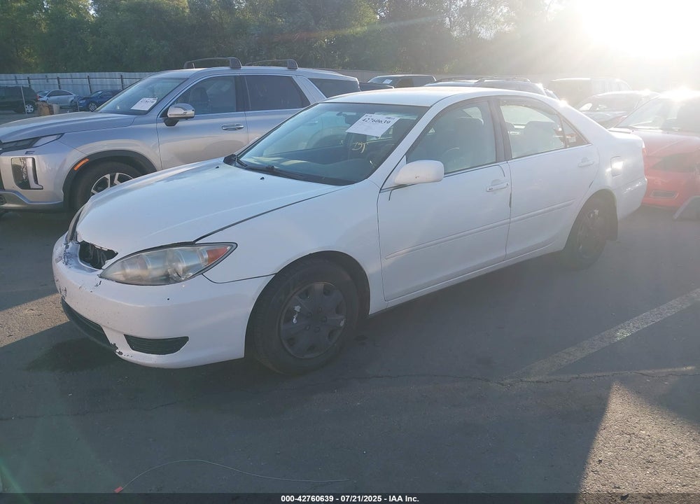 2005 TOYOTA CAMRY LE VIN: 4T1BE32K45U424397