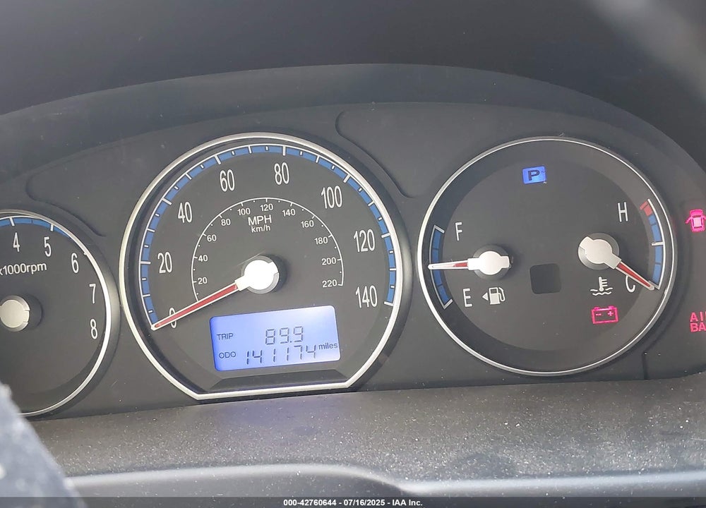 2009 HYUNDAI SANTA FE VIN: 5NMSH13E99H268508