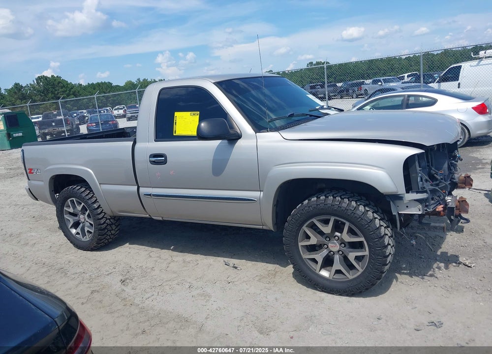 2006 GMC SIERRA 1500 SLE1 VIN: 3GTEK14Z56G163584