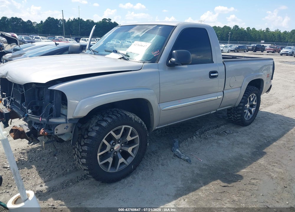 2006 GMC SIERRA 1500 SLE1 VIN: 3GTEK14Z56G163584