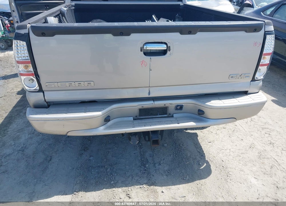 2006 GMC SIERRA 1500 SLE1 VIN: 3GTEK14Z56G163584