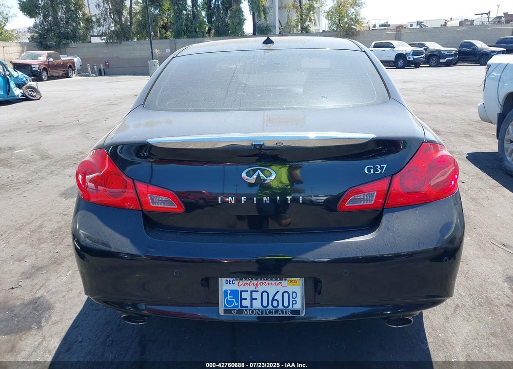 2011 INFINITI G37 VIN: JN1CV6AP1BM500955