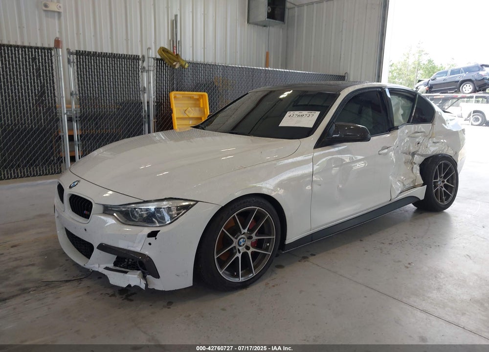 2016 BMW 3 SERIES VIN: WBA8E9G51GNU28700