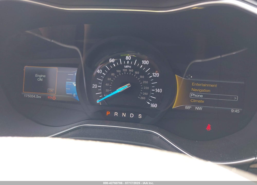 2016 FORD FUSION VIN: 3FA6P0HD8GR301922