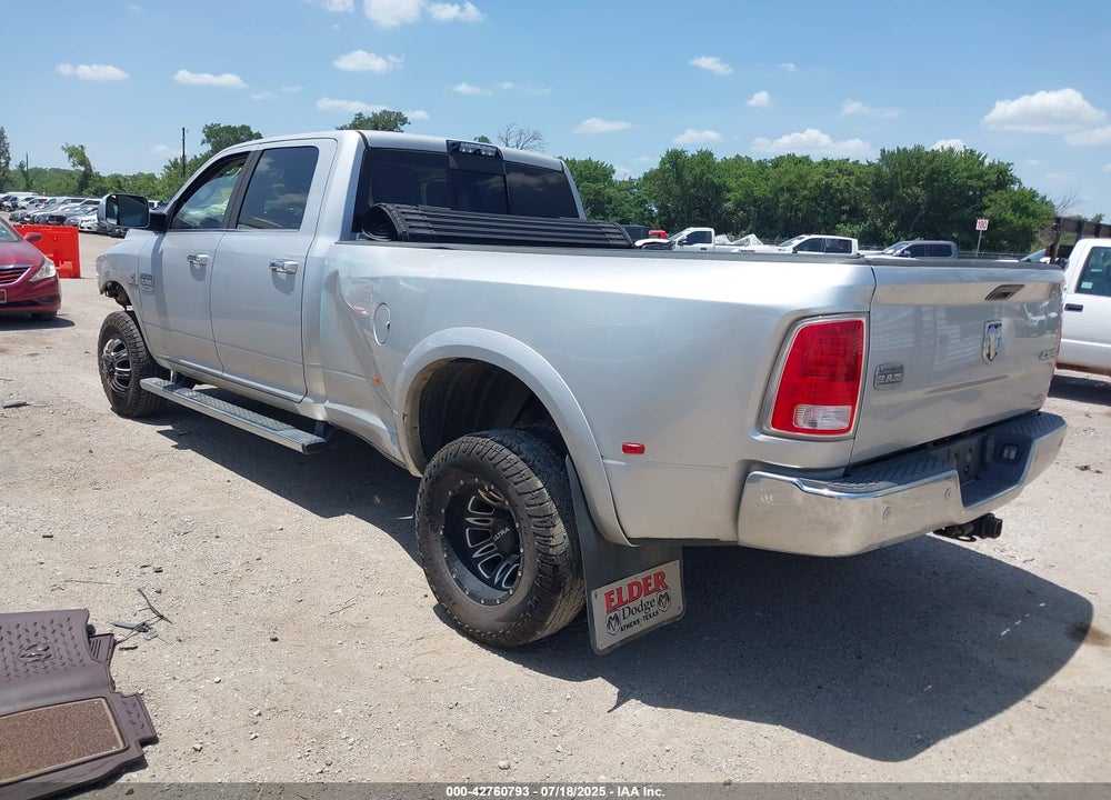 2017 RAM 3500 LAIE LONGHORN  4X4 8' BOX VIN: 3C63RRKL1HG662277
