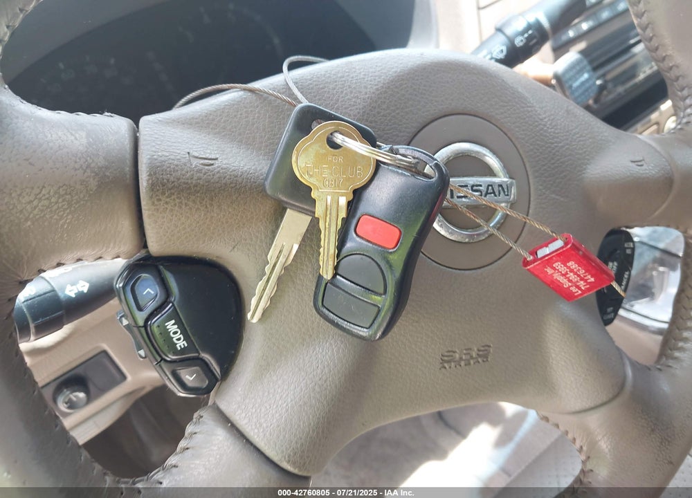 2004 NISSAN PATHFINDER LE PLATINUM VIN: JN8DR09X14W806105