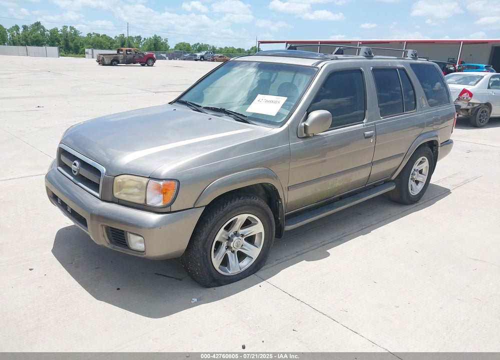 2004 NISSAN PATHFINDER LE PLATINUM VIN: JN8DR09X14W806105