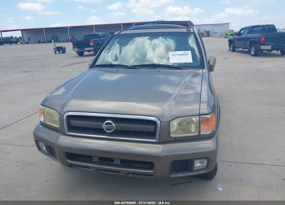 2004 NISSAN PATHFINDER LE PLATINUM VIN: JN8DR09X14W806105