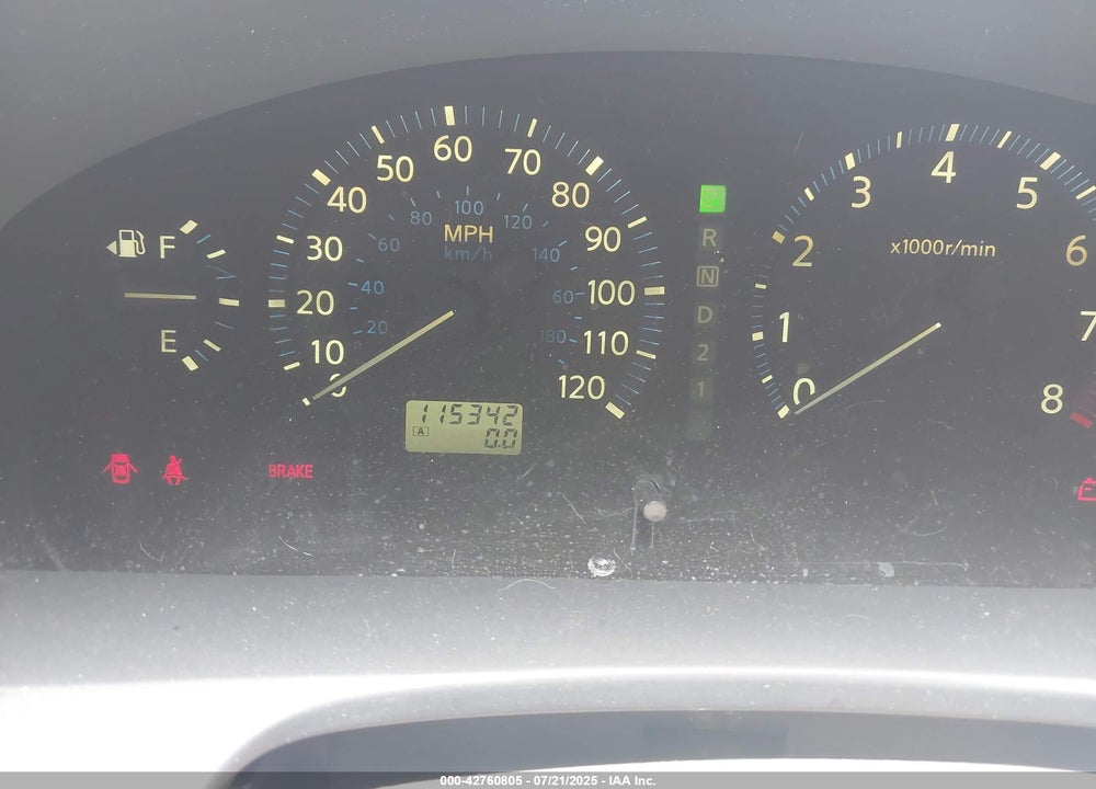 2004 NISSAN PATHFINDER LE PLATINUM VIN: JN8DR09X14W806105