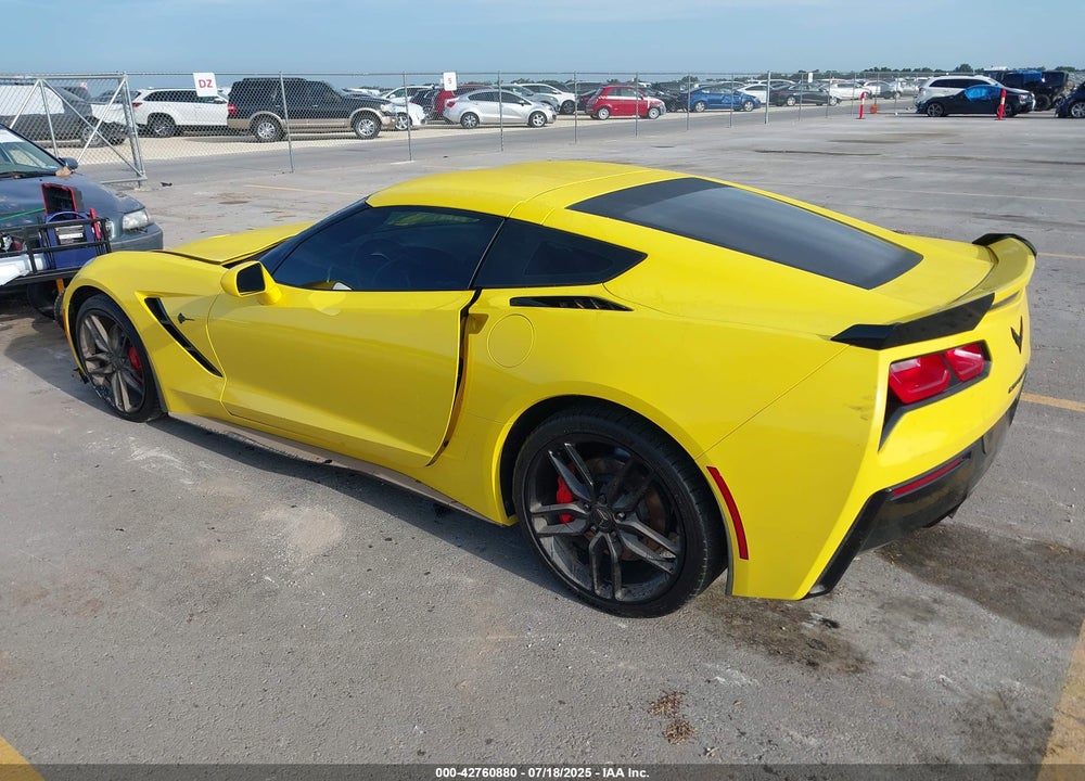 2016 CHEVROLET CORVETTE STINGRAY Z51 VIN: 1G1YK2D71G5124283