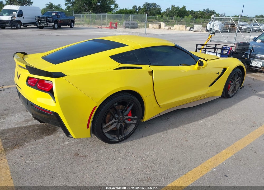 2016 CHEVROLET CORVETTE STINGRAY Z51 VIN: 1G1YK2D71G5124283