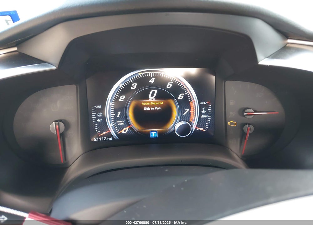 2016 CHEVROLET CORVETTE STINGRAY Z51 VIN: 1G1YK2D71G5124283