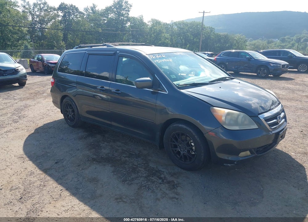 2005 HONDA ODYSSEY EX-L VIN: 5FNRL38775B127158