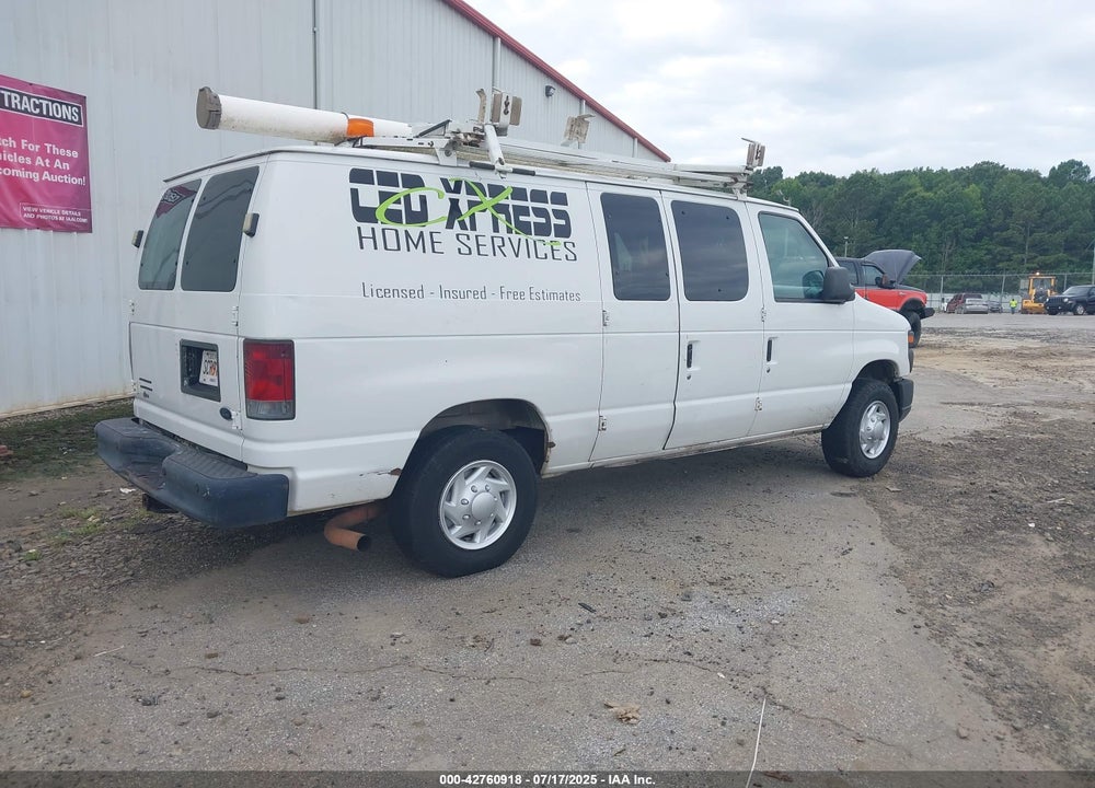 2008 FORD E-250 COMMERCIAL/RECREATIONAL VIN: 1FTNE24L68DA78830