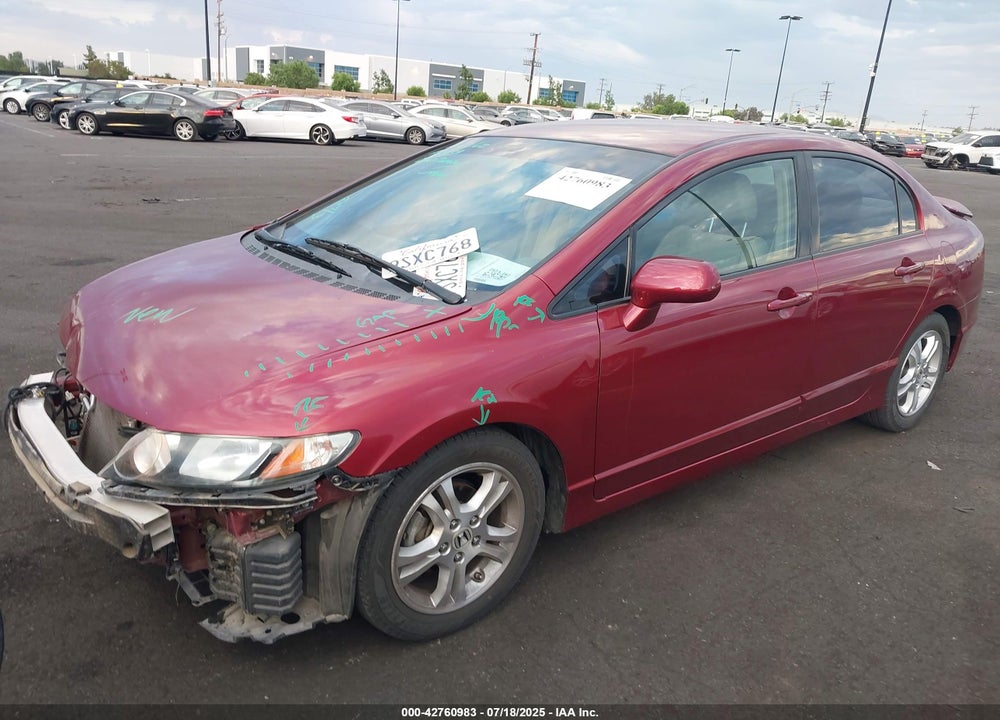 2011 HONDA CIVIC VIN: 2HGFA1F54BH549832