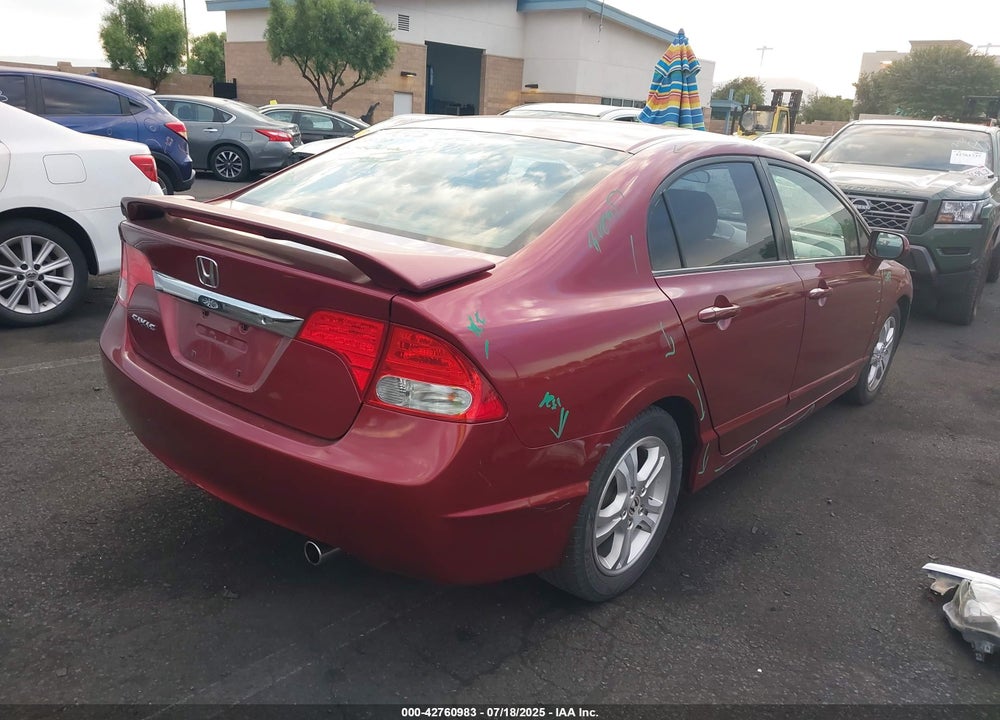 2011 HONDA CIVIC VIN: 2HGFA1F54BH549832