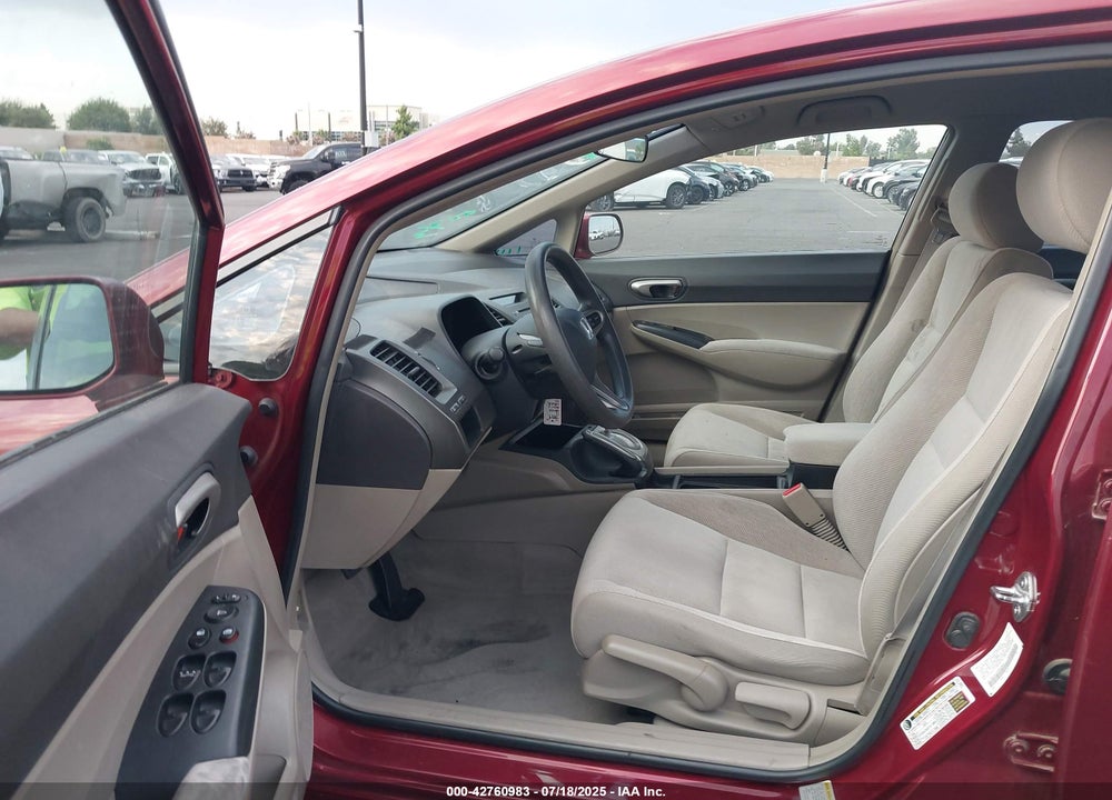 2011 HONDA CIVIC VIN: 2HGFA1F54BH549832