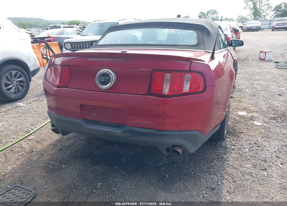 2012 FORD MUSTANG VIN: 1ZVBP8FF7C5243520