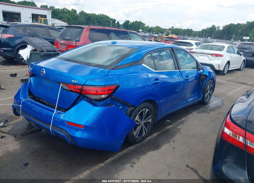 2020 NISSAN SENTRA SV XTRONIC CVT VIN: 3N1AB8CV6LY222186