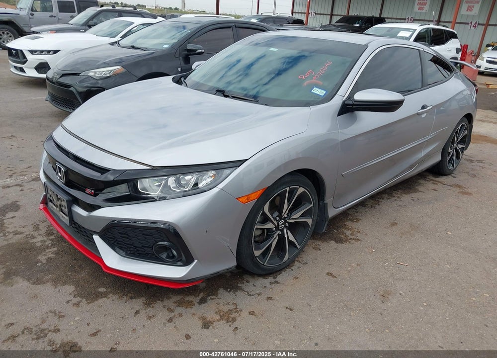 2019 HONDA CIVIC SI VIN: 2HGFC3A5XKH752852