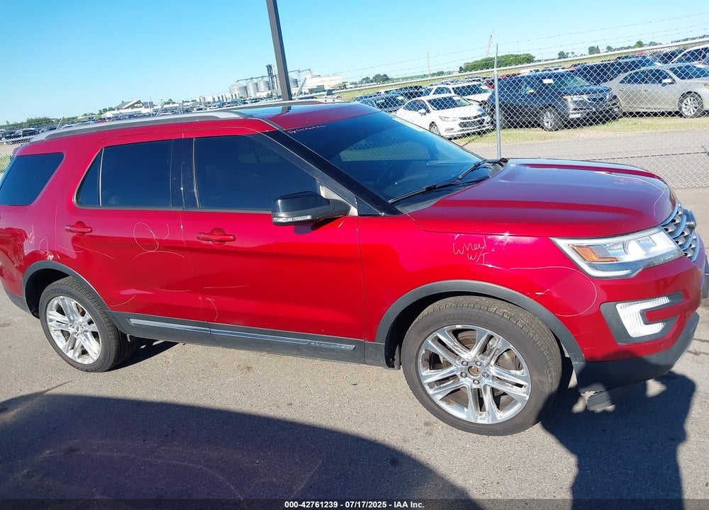 2016 FORD EXPLORER XLT VIN: 1FM5K8D83GGD28010