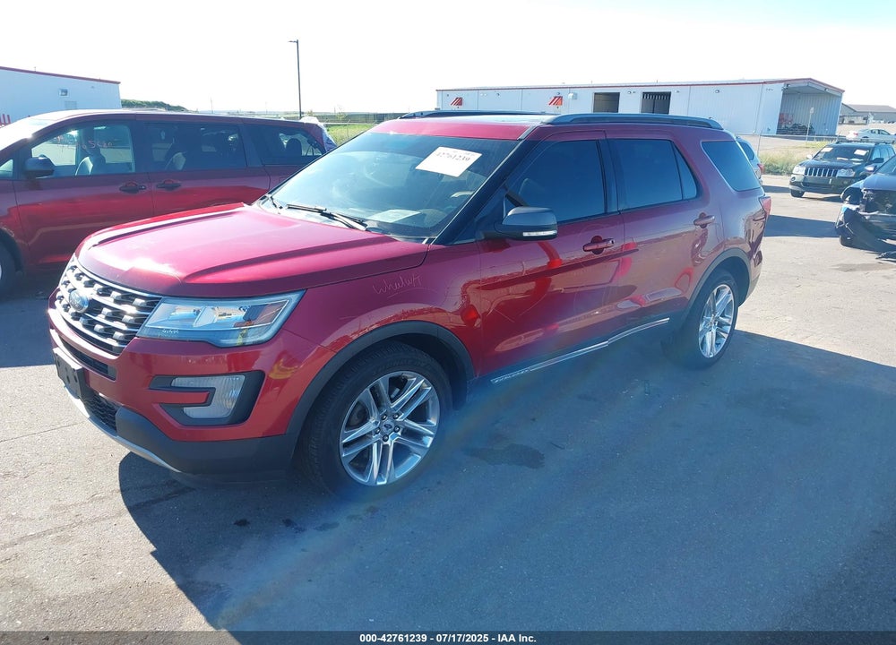 2016 FORD EXPLORER XLT VIN: 1FM5K8D83GGD28010