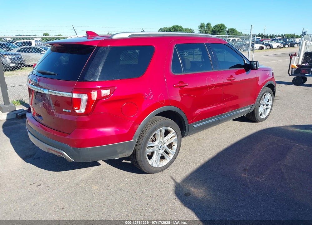 2016 FORD EXPLORER XLT VIN: 1FM5K8D83GGD28010