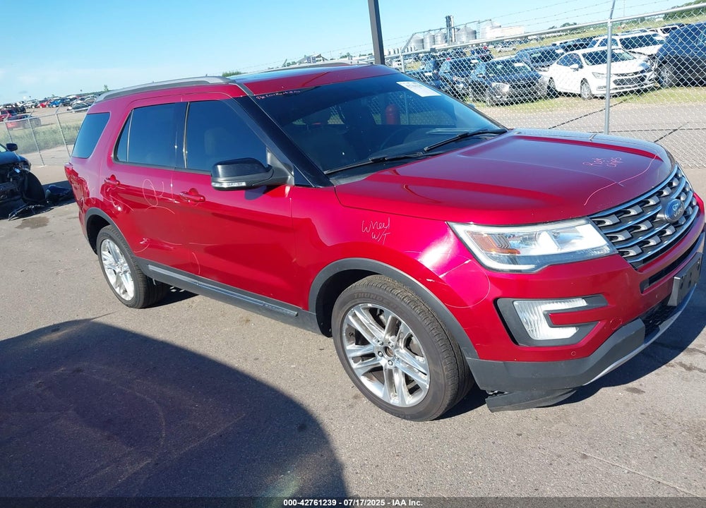 2016 FORD EXPLORER XLT VIN: 1FM5K8D83GGD28010
