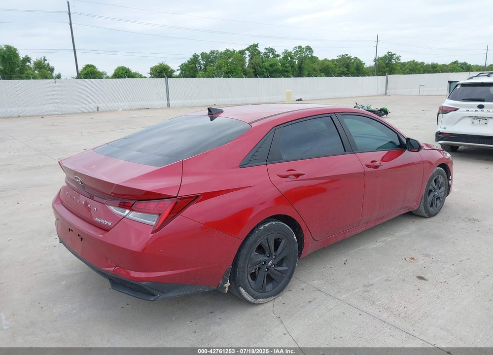 2021 HYUNDAI ELANTRA HYBRID VIN: KMHLM4AJ1MU009686
