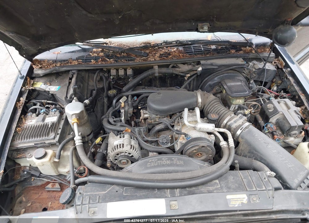 1997 OLDSMOBILE BRAVADA VIN: 1GHDT13W7V2707536