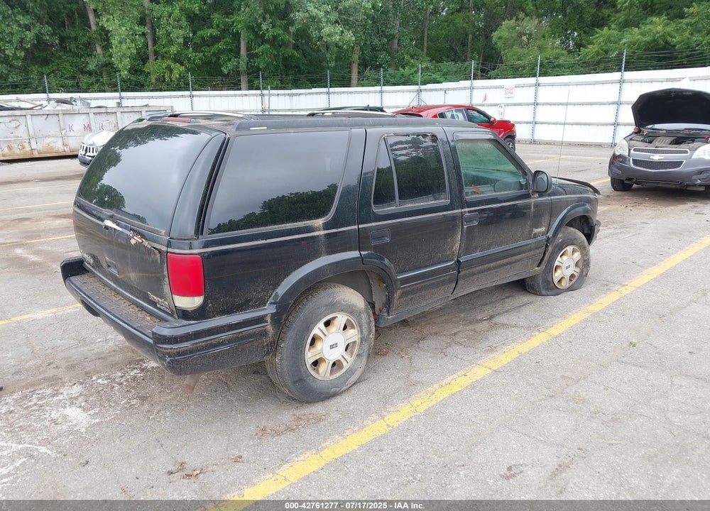 1997 OLDSMOBILE BRAVADA VIN: 1GHDT13W7V2707536
