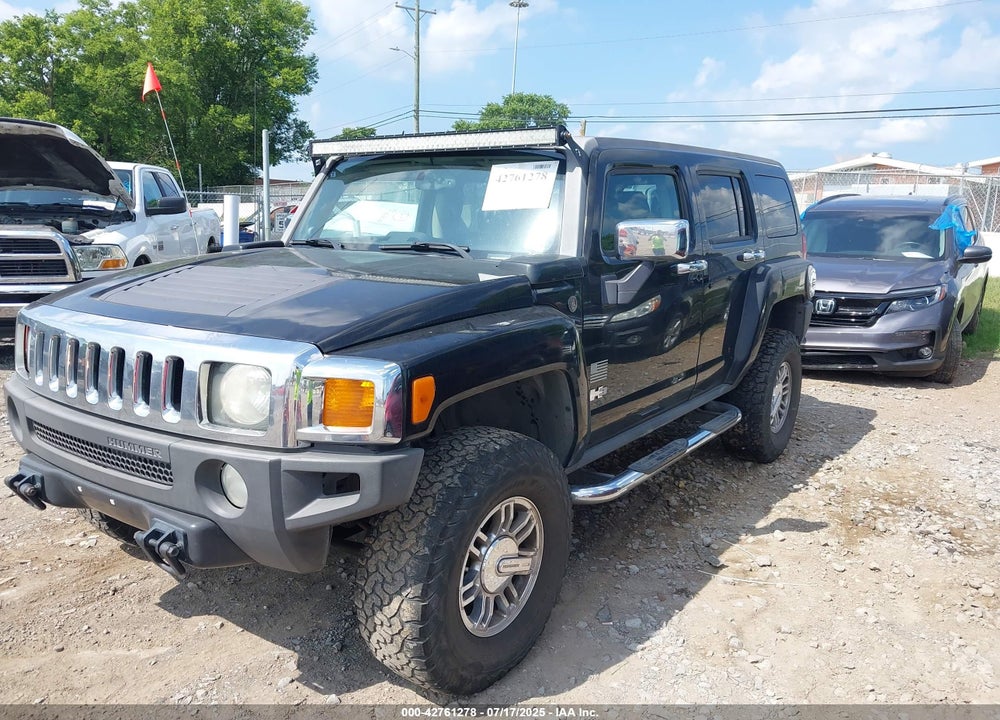 2007 HUMMER H3 VIN: 5GTDN13E378227493