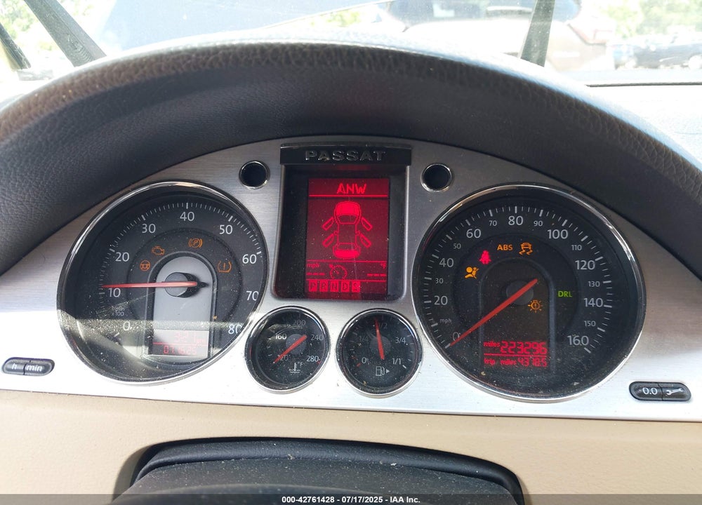 2008 VOLKSWAGEN PASSAT VIN: WVWDU73C78E053569