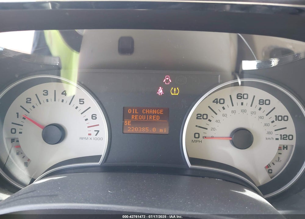 2007 FORD EXPLORER VIN: 1FMEU64E37UA97616