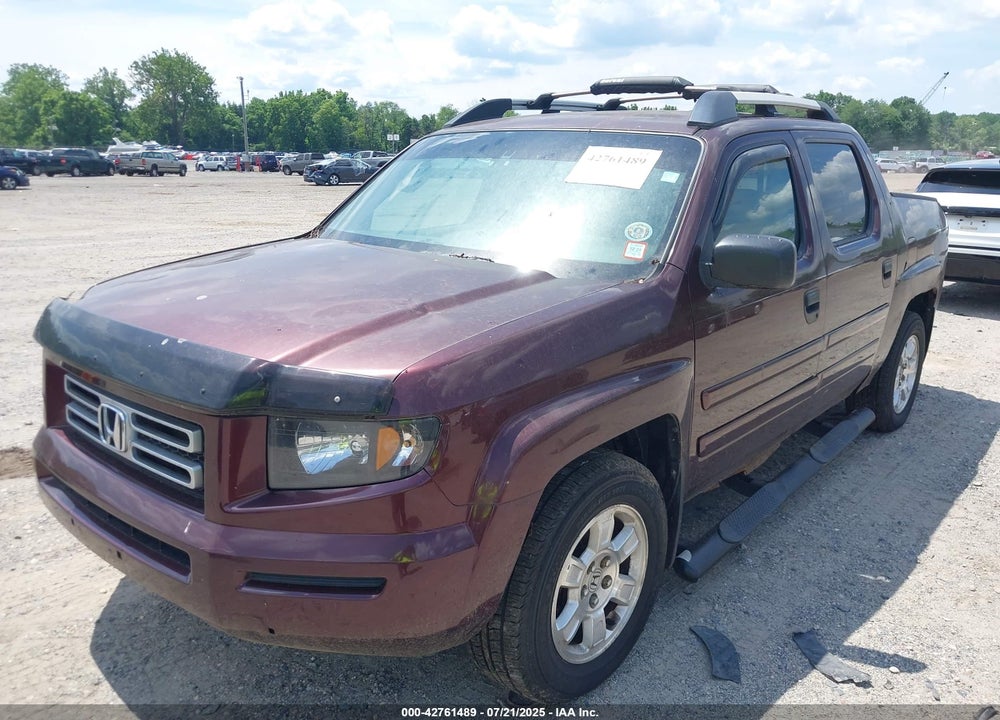 2007 HONDA RIDGELINE VIN: 2HJYK16297H550343