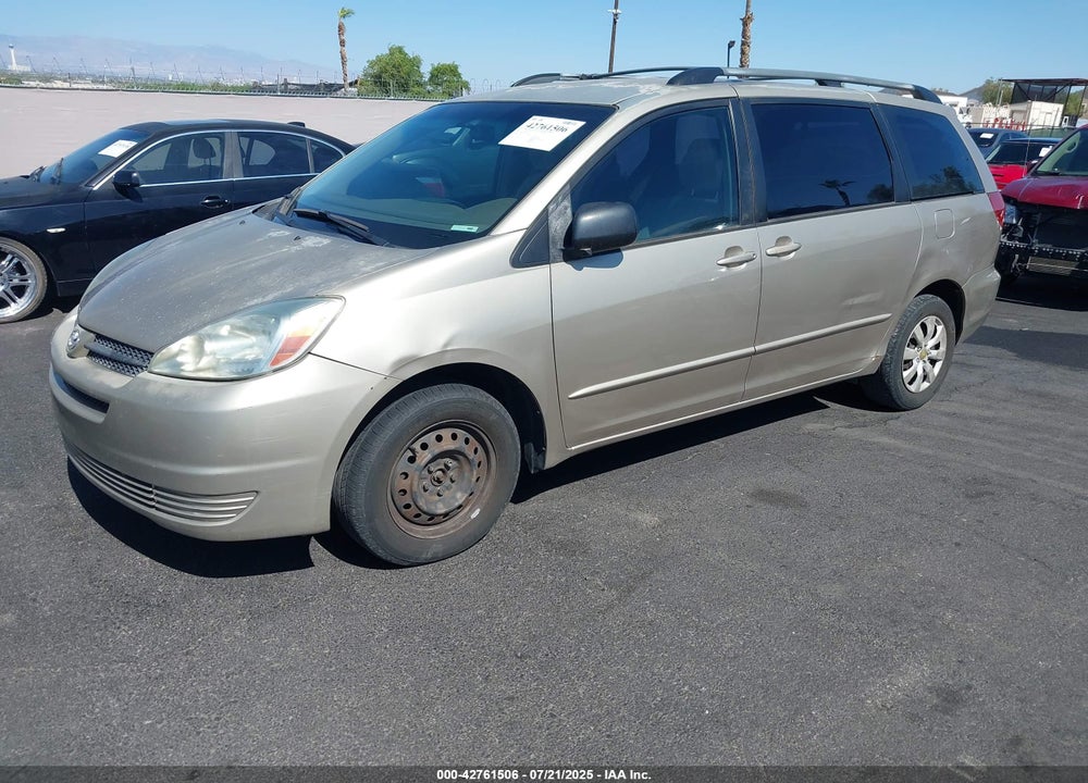 2005 TOYOTA SIENNA CE VIN: 5TDZA23C25S378119