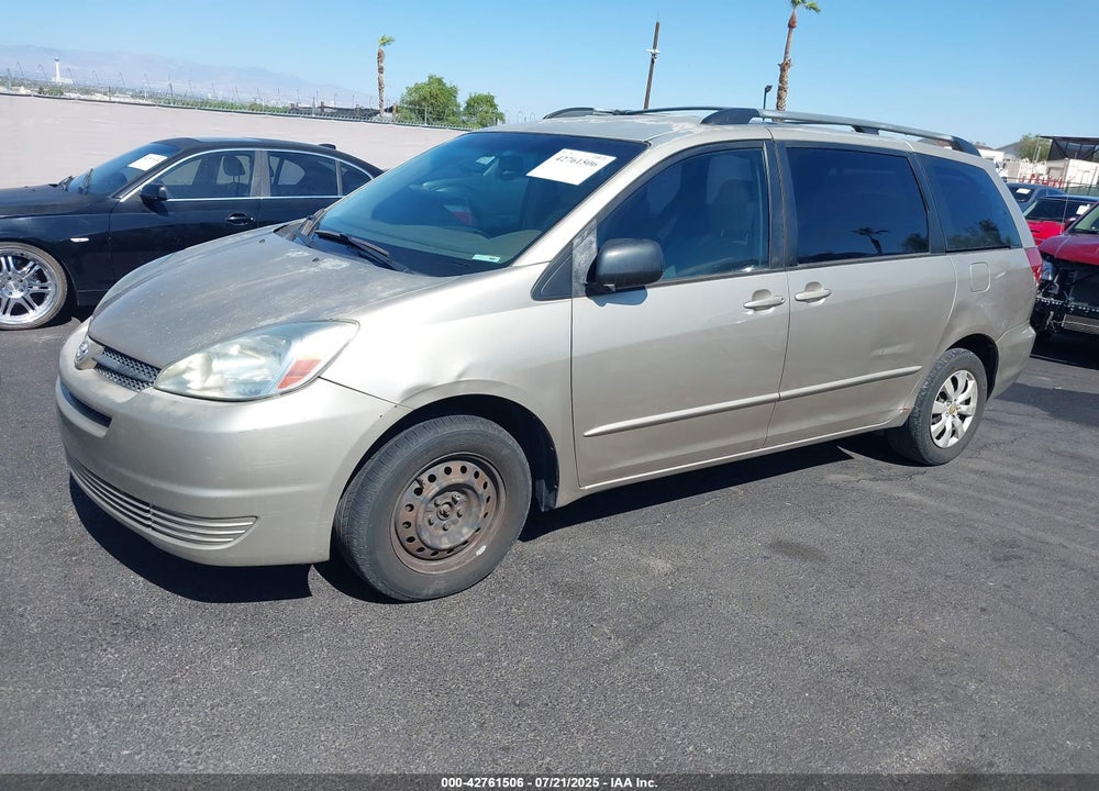 2005 TOYOTA SIENNA CE VIN: 5TDZA23C25S378119
