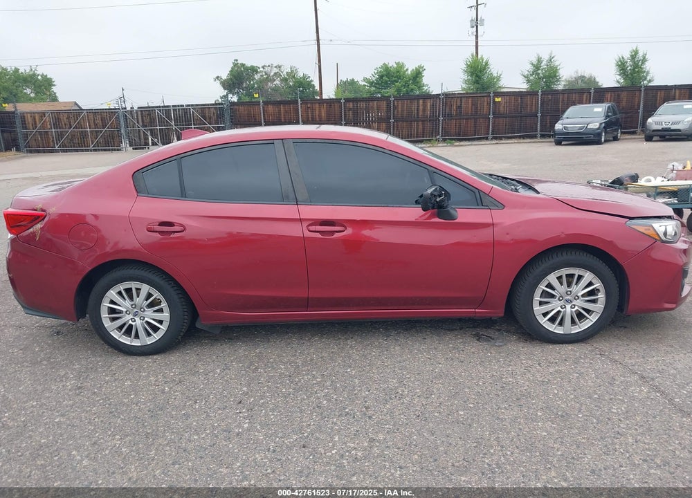 2018 SUBARU IMPREZA VIN: 4S3GKAD66J3621238