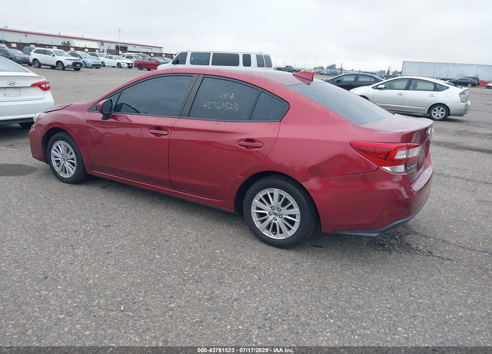 2018 SUBARU IMPREZA VIN: 4S3GKAD66J3621238