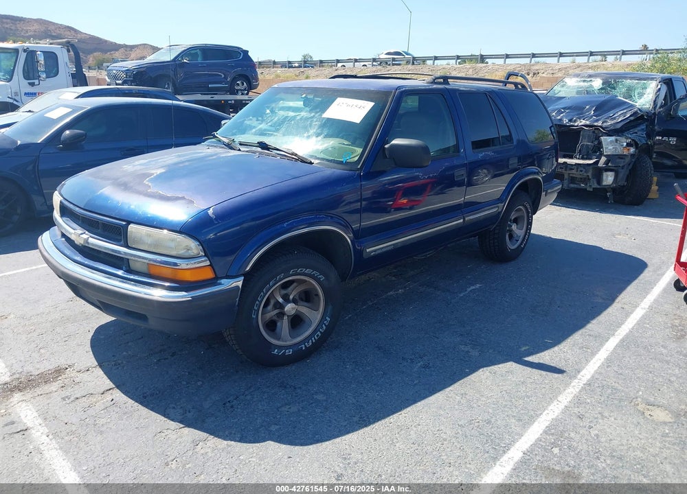 1999 CHEVROLET BLAZER LT VIN: 1GNCS13W4X2185382