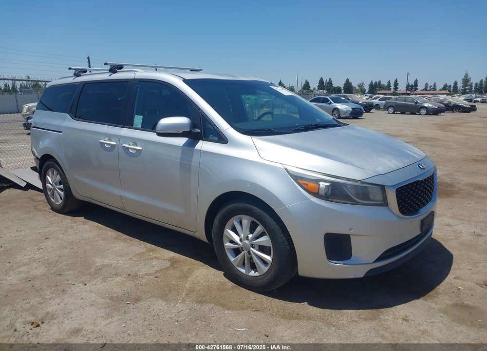 2017 KIA SEDONA LX VIN: KNDMB5C12H6251897