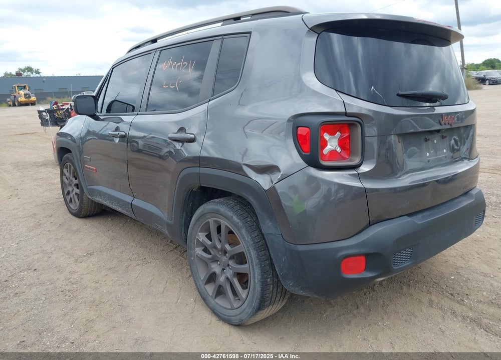 2016 JEEP RENEGADE VIN: ZACCJABW5GPE30662