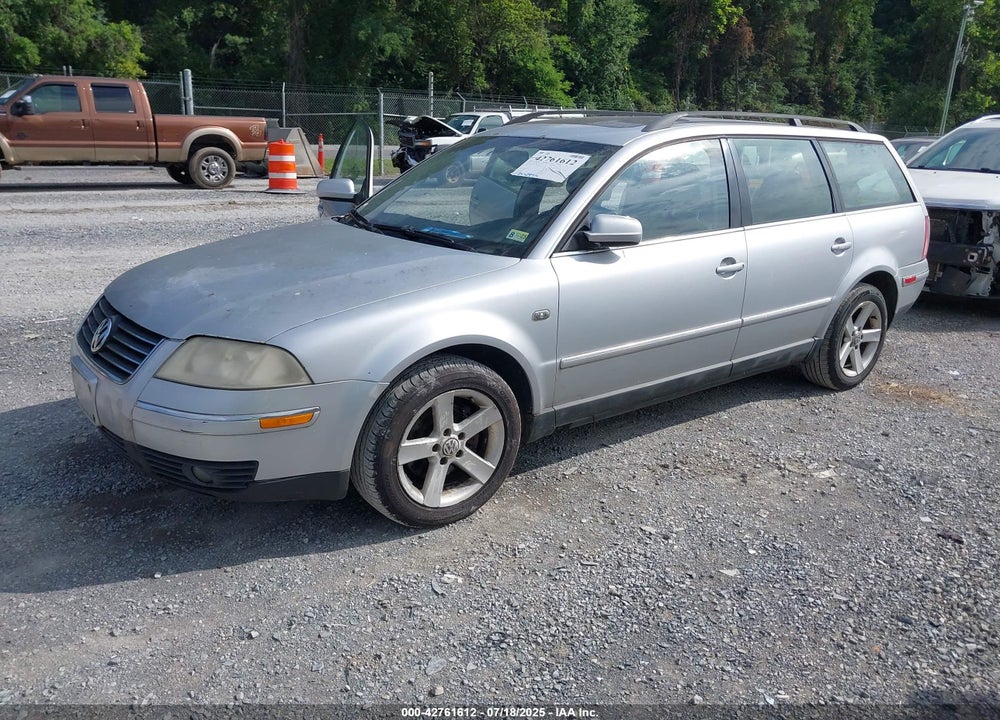 2004 VOLKSWAGEN PASSAT GLX VIN: WVWYH63B74E001540