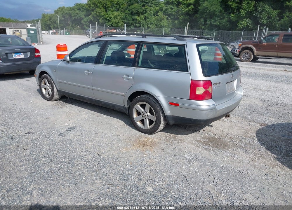 2004 VOLKSWAGEN PASSAT GLX VIN: WVWYH63B74E001540