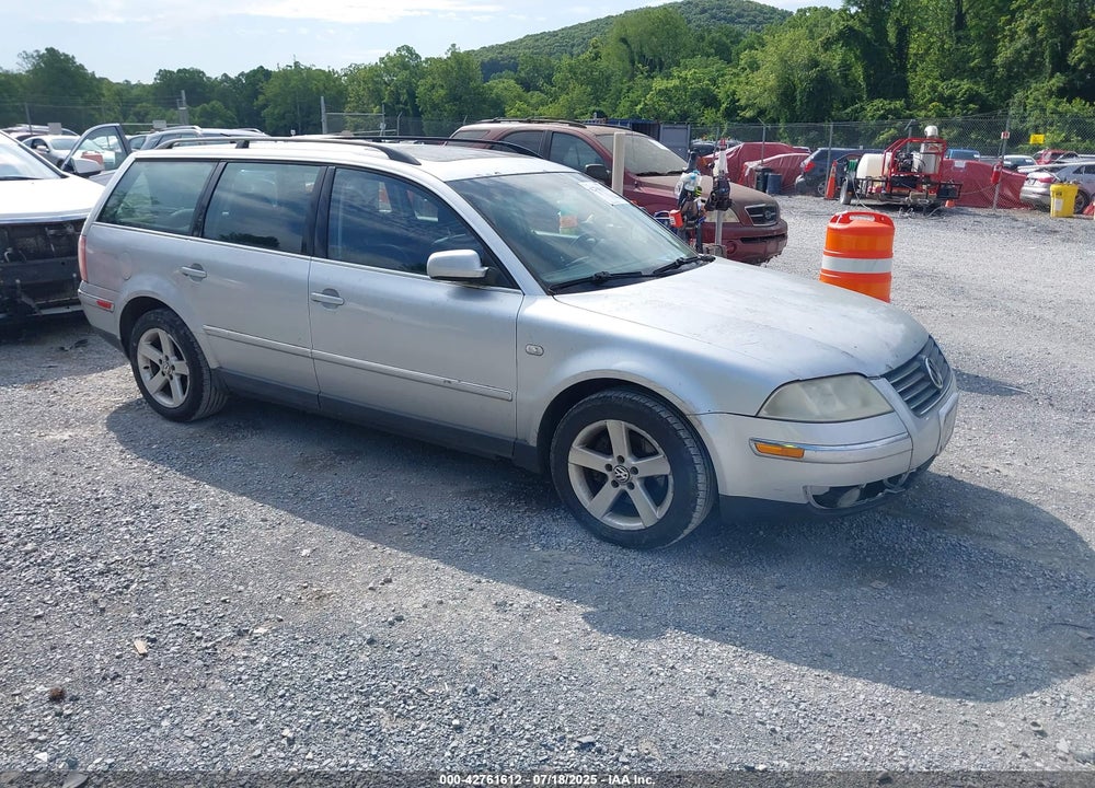 2004 VOLKSWAGEN PASSAT GLX VIN: WVWYH63B74E001540