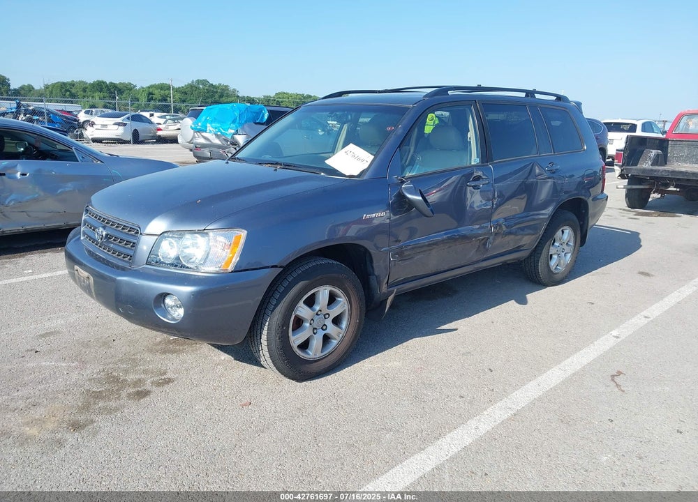 2003 TOYOTA HIGHLANDER LIMITED V6 VIN: JTEHF21A430158247